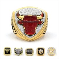 Chicago Bulls Championship Rings Collectio(6 Rings/Premium)